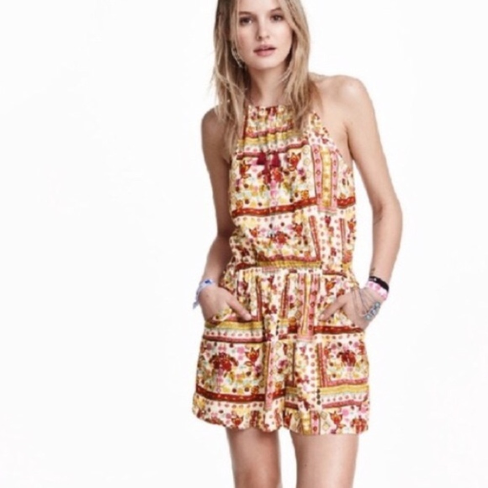 H&M patchwork romper - Picture 3 of 4